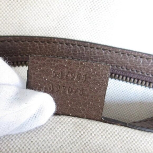 Auth GUCCI GG Marmont Backpack Brown PVC - Picture 7 of 12